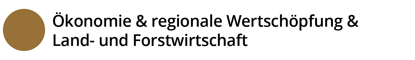 Ökonomie