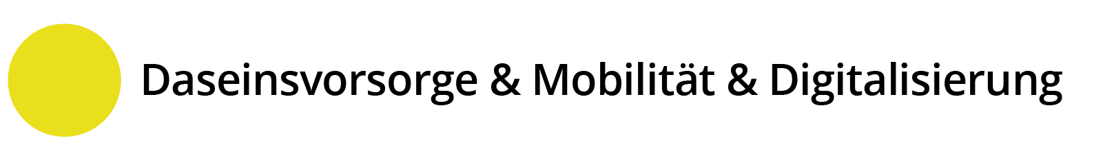 Daseinsvorsorge